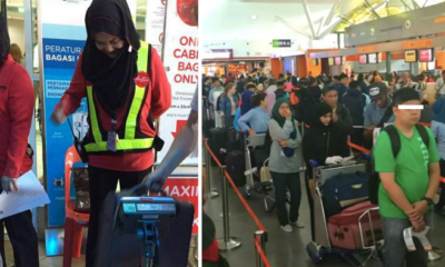 Air Asia Strictly Enforcing Cabin Luggage Rule, Weighing Bag By Bag - World Of Buzz 2