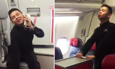 Airasia Steward Dances To Britney Spears' &Quot;Toxic&Quot;, Catches Tony Fernandes' Attention - World Of Buzz 2