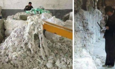 Chinese Factory Exposed For Recycling Old And Used Diaper To Make New Ones - World Of Buzz 9