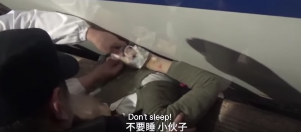 Chinese Man Gets Crushed to Death by a Train - World Of Buzz 2