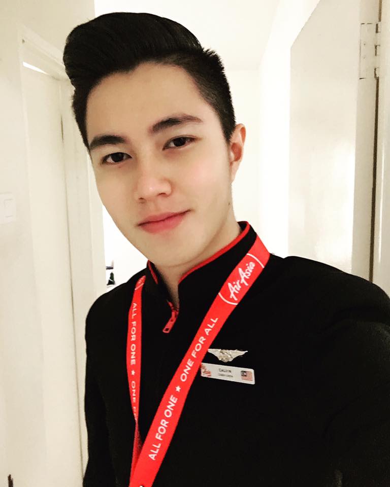 Handsome Air Asia Flight Attendant Captures Hearts with Inspiring Story of His Success - World Of Buzz 2