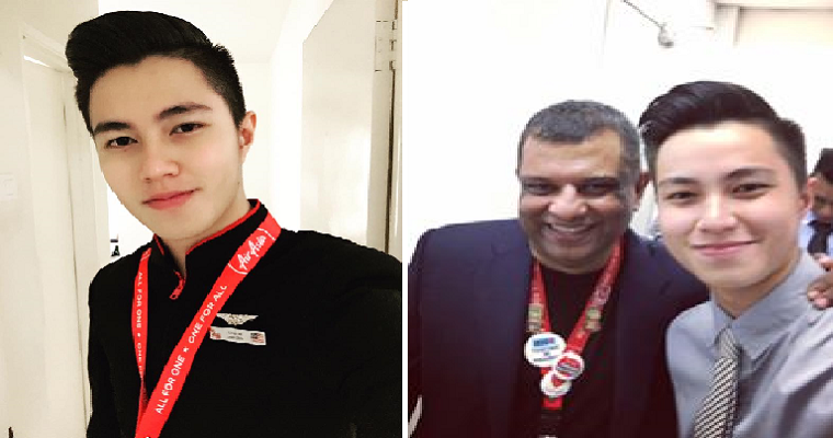 Handsome Air Asia Flight Attendant Captures Hearts with Inspiring Story of His Success - World Of Buzz 5