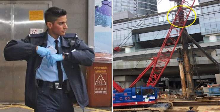 Hong Kong'S Most Handsome Cop Saves Suicidal Man - World Of Buzz 6