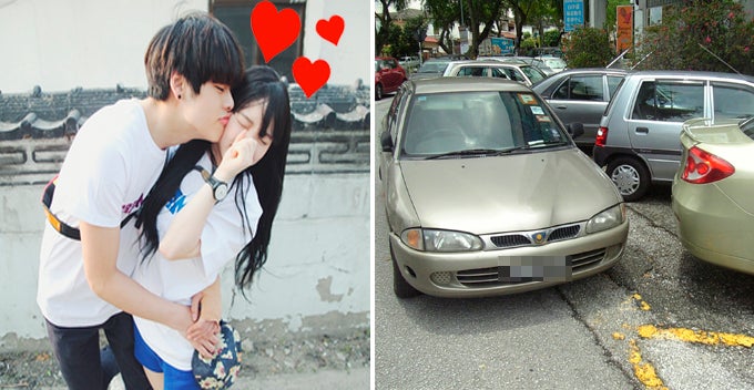 Malaysian College Student Met Her Boyfriend Thanks To Double Parking - World Of Buzz