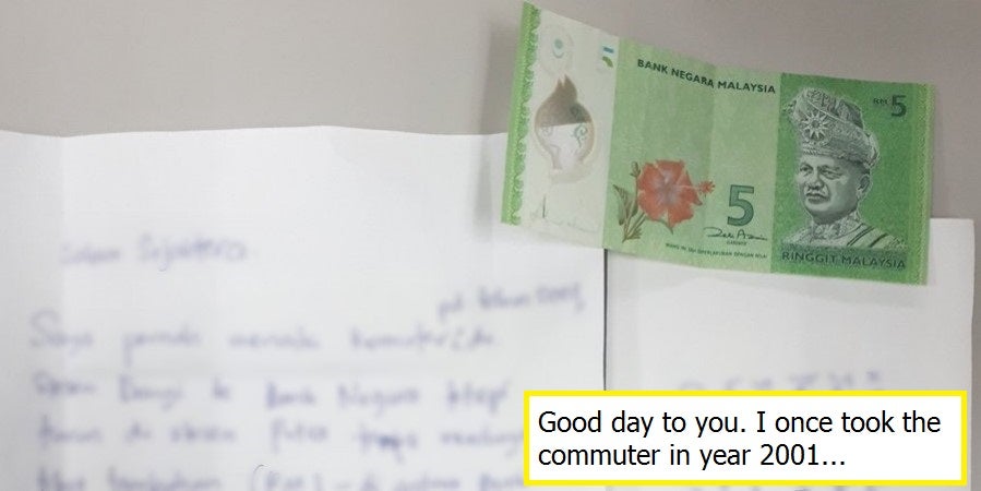 Malaysian Pays Back Rm1 Debt From 2001 To Ktm , Netizens Wowed By Honesty - World Of Buzz 1