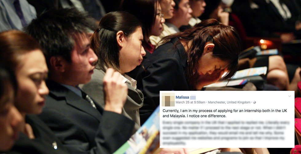 Malaysian Student Upset With The Way Local Companies Handle Job Applications - World Of Buzz 4