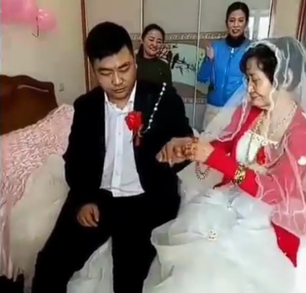 Man's Unhappy Marriage To Elderly Grandma Became Viral. - World Of Buzz