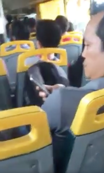 Pervert Takes Pictures Of A Girl Sleeping On Bus, Netizens Blame Lady - World Of Buzz