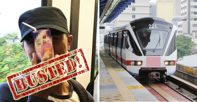 Pervert Who Said &Quot;Can I Hisap You?&Quot; To Female Lrt Passenger Successfully Apprehended - World Of Buzz 2