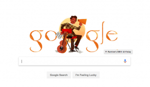 Today's Google Homepage Pays Tribute To P. Ramlee - World Of Buzz 1
