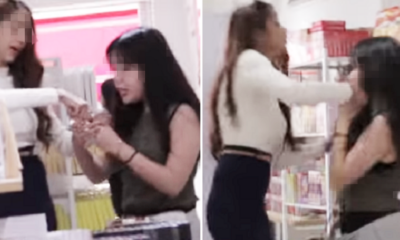 Two Malaysian Girls Caught On Video Getting Into Huge Fight Over One Mascara - World Of Buzz 5