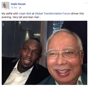 Usain Bolt Tweets a Picture with Prime Minister Najib, Malaysian Netizens go Nuts - World Of Buzz 5