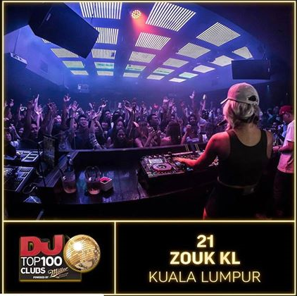 Zouk KL Ranks No.21 in List of Best Clubs Around the World - World Of Buzz 1