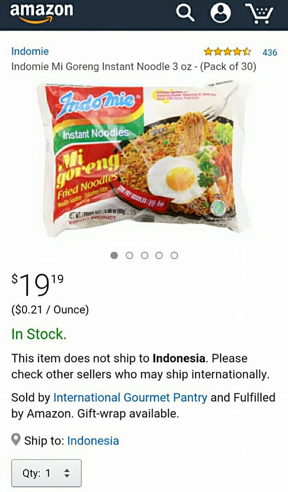 All Time Malaysian Favorite Indomie Rack Up 5 Star Review On Amazon - World Of Buzz