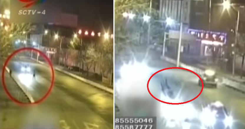 Chinese Couple Chases Each Other on the Road, Gets Hit by Car Resulting in Death & Injuries - World Of Buzz 7