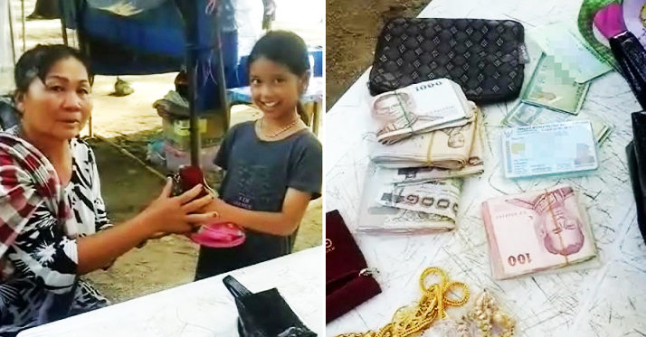 Honest Little Girl Returns Bag Containing Rm16,665 Cash To Grateful Thai Lady, Gets Rewarded - World Of Buzz 1