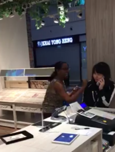 Infuriating Video Shows Malaysian Lady Going Crazy and Assaulting Sales Girls - World Of Buzz