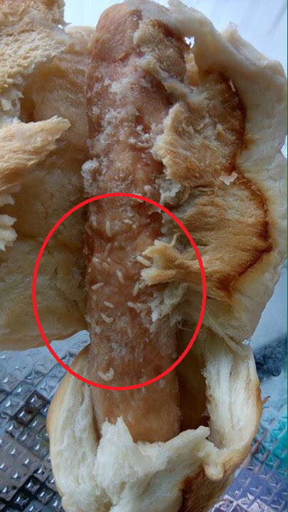 Live Maggots Found in Hotdog Bun Bought at Malaysia Supermarket Leaves Netizens Grossed Out - World Of Buzz