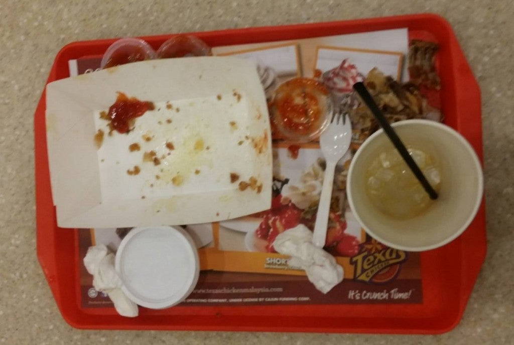 Malaysian Girl Explains Why We Should Clear Our Own Fast Food Trays - World Of Buzz
