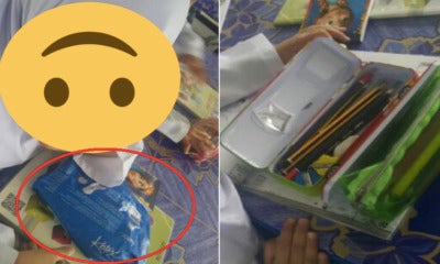 Malaysian Teacher Shocked To See What Her Student Uses As A Pencil Case - World Of Buzz 4