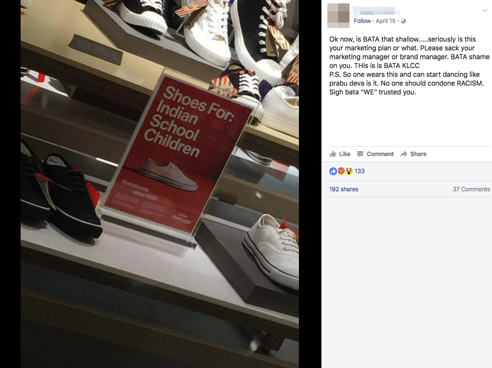Malaysians Are Furious Over Bata's Advertisement, But is it Really Racist? - World Of Buzz