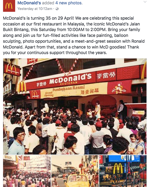 Mcdonald's Malaysia Is Turning 35 Years Old! - World Of Buzz 6
