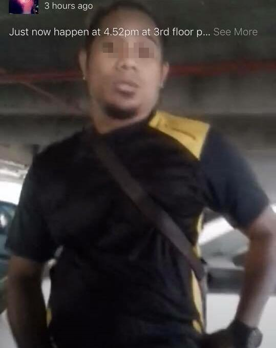 Pervert Caught On Camera Masturbating In Parking Lot Of Malaysian Shopping Mall - World Of Buzz