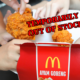 Spicy Ayam Goreng Mcd Out Of Stock For 4 Days Starting Today! - World Of Buzz