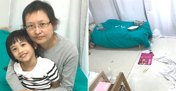 S'Porean Single Mother Diagnosed With Cancer Sells Everything, Appeals For Donation - World Of Buzz