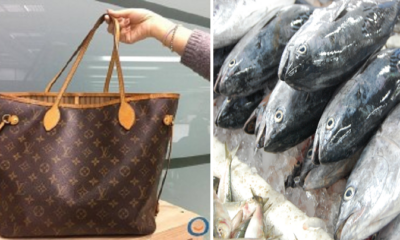 Taiwanese Girl Buys Lv Bag For Grandmother Who Uses It To Buy Fresh Fish - World Of Buzz