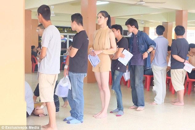 Thai Transgender Women Forced To Attend Military Draft Days Often Face