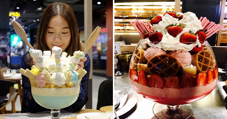 This Dessert Shop In Bangkok Serves Huge Treats Made Of 22 Scoops Of Ice Cream - World Of Buzz 3
