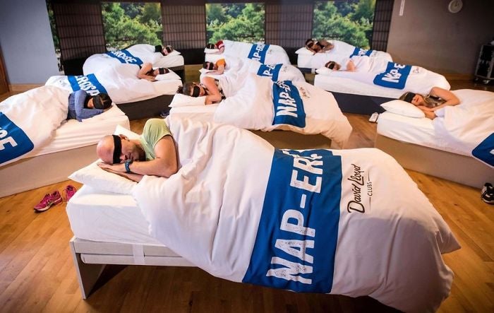 Tired Constantly? Gym Company Offers Napping Classes For Tired Adults. - World Of Buzz