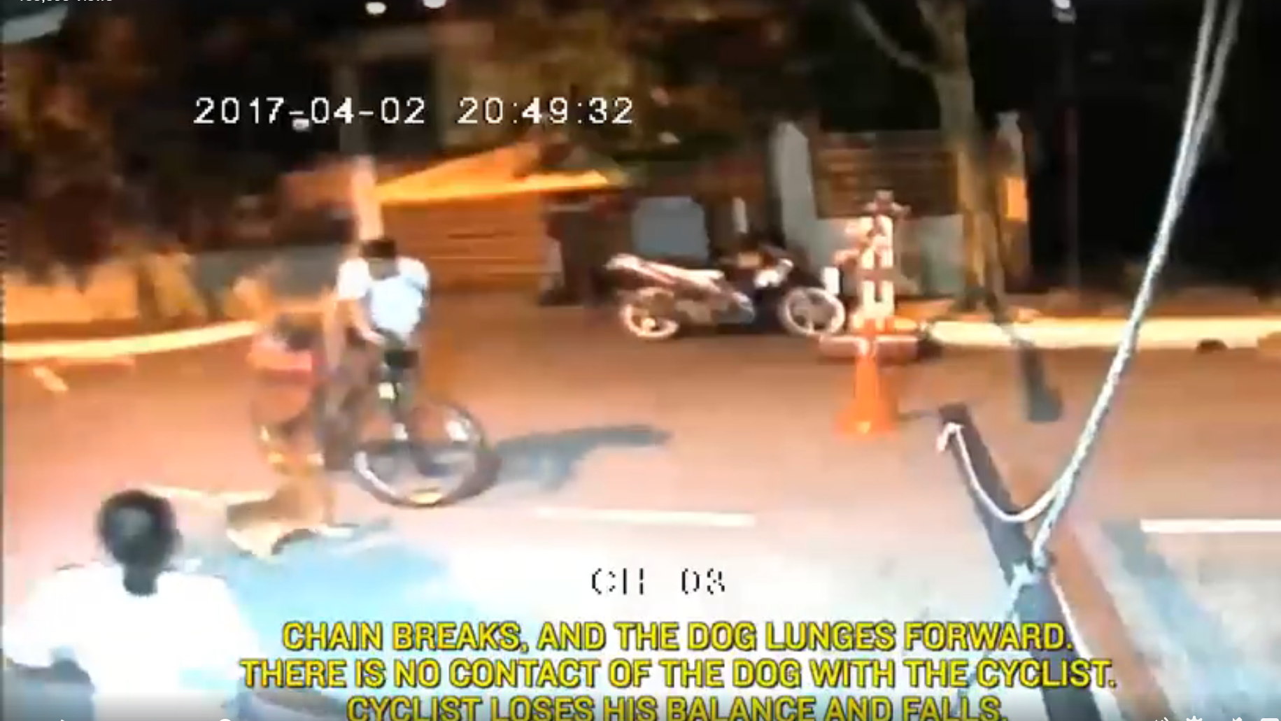 Uncivilized Man Brutally Hit Guard Dog With Helmet - World Of Buzz 1