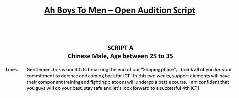 'Ah Boys To Men' Franchise To Release New Movie, Looking For New Talents To Join Cast - World Of Buzz