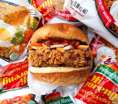 Awesome Indomie Coated Burger Has Got Malaysians Salivating Over It - World Of Buzz 2