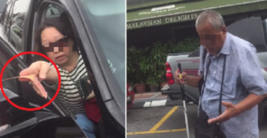 Blind Man Goes Around Klang Valley Blocking the Road and Blackmails Drivers Asking Him to Move - World Of Buzz 6