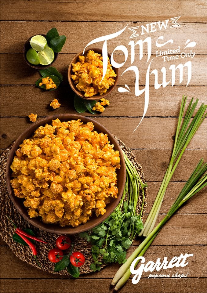 Garrett Popcorn Releases New Limited Edition &Quot;Tom Yum&Quot; Flavour Popcorn For Your Snacking Pleasure - World Of Buzz 1