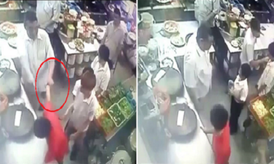 Heartless Malaysian Restaurant Boss Brutally Bullies His Other Disabled Staff By Hitting Them - World Of Buzz 1