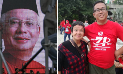Malaysian Chinese Mother And Son Attend Umno'S 71St Anniversary - World Of Buzz 1