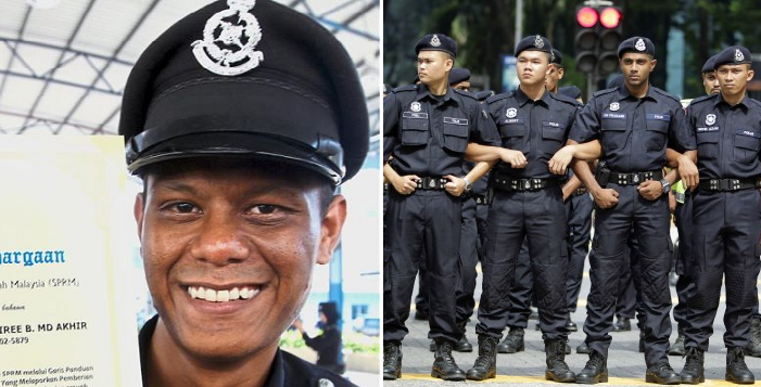 Malaysian Policeman Caught Red Handed For Accepting Bribery From Traffic Offender - World Of Buzz
