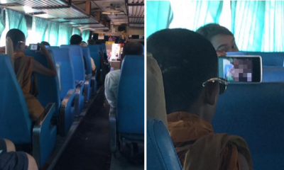 Netizen Shares Shocking Experience Of Seeing Thai Monk Openly Watch Porn On Bus Without Earphones - World Of Buzz 1