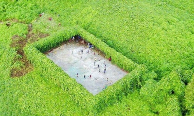 Photo Of Beautiful Futsal Court In Rural Sabah Goes Viral - World Of Buzz 3
