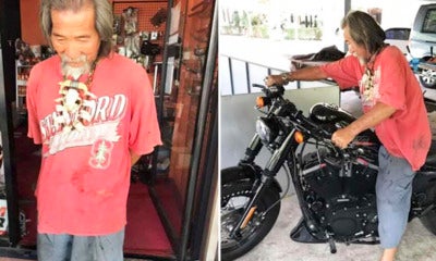 Shabbily Dressed Thai Man Unattended By Bike Shops, Bought Harley Davidson With Cash - World Of Buzz
