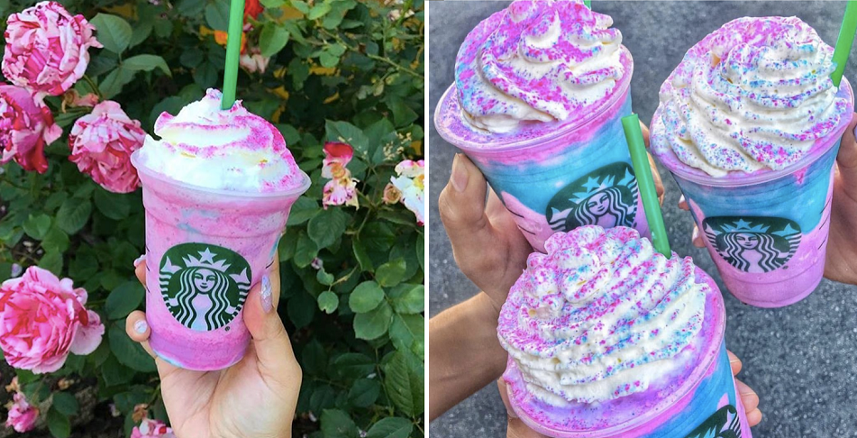 starbucks just came out with a new unicorn inspired drink world of buzz 2 1