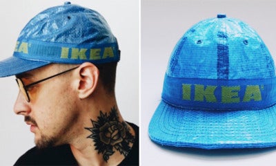 Streetwear Companies In L.a Transforms Ikea Tote Bag Into A Cap - World Of Buzz