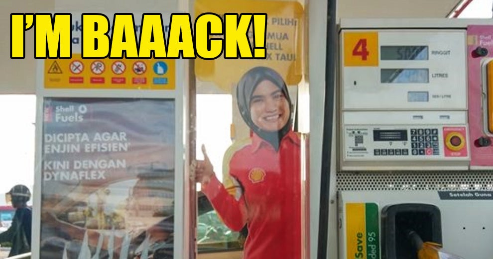 The Shell Lady has Returned to Haunt Malaysian Drivers - World Of Buzz 4