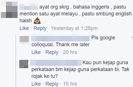These Malaysian Netizens Seem To Think 'Bahasa Rojak' Isn't Acceptable - World Of Buzz 3