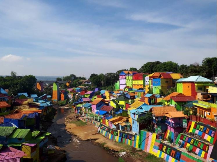 This Magical Rainbow Village in Indonesia is Starting an Instagram Craze Internationally - World Of Buzz 6