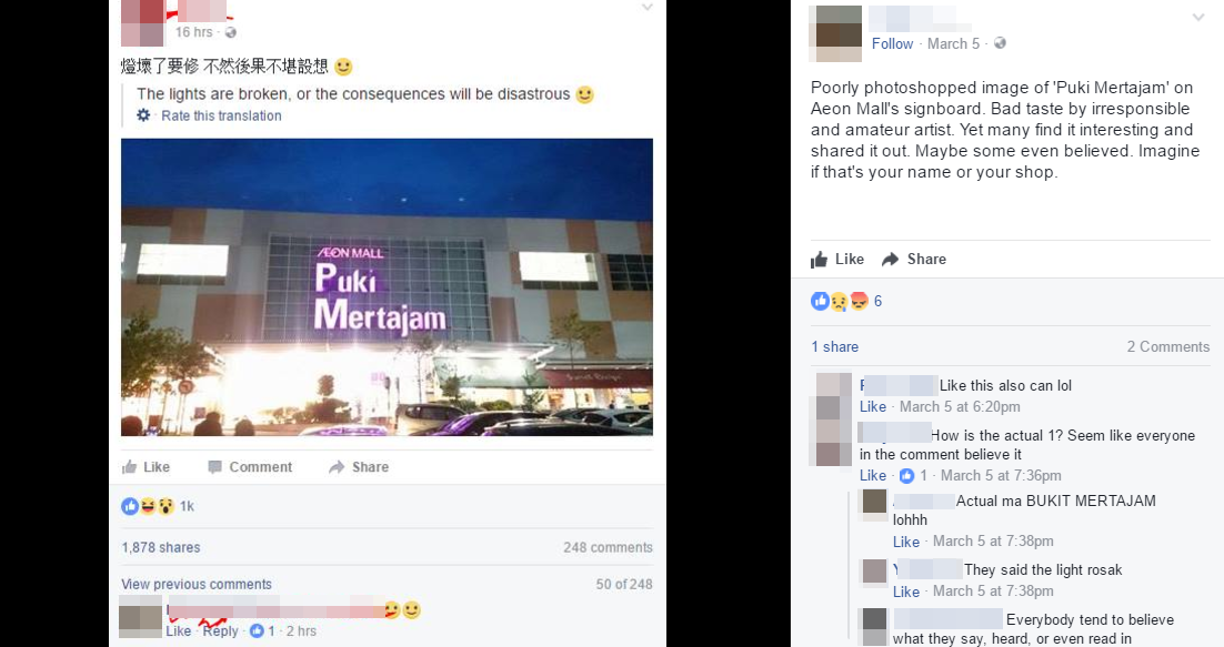 This Picture Of Aeon Bukit Mertajam Is Making Netizens Laugh, But Is It Real? - World Of Buzz 1